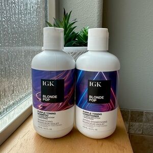 IGK Blonde Pop Shampoo AND conditioner